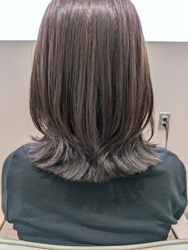 ジーナ 川崎(Zina) くびれヘア×オリーブベージュ【zina永田】