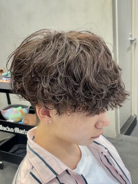 フィフス トウキョウ (fifth TOKYO) 渋谷シャドウパーマメンズマッシュウルフカットルーズパーマ