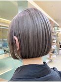 首元すっきり!美シルエットボブ!