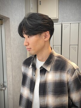 ジーナ 天神(Zina) フェザーショート/曲がる縮毛矯正【Zinaメンズサロン】