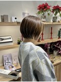 ショートボブ×アッシュブラウン♪