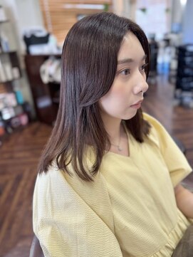 ビール 今泉店(BEER) 【BEER 山崎雄太朗】前髪はあえて縮毛矯正かけてません