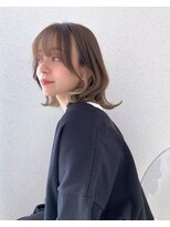 コア銀座メゾン(COA GINZA Maison)&nbsp;髪質改善レイヤーカット前髪カット顔周りレイヤー暗めカラー銀座