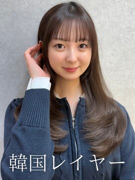 エース 梅田(ace) 韓国レイヤー/レイヤーカット/顔周りカット/顔周りレイヤー