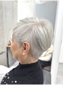 70代の大人ショートスタイル♪