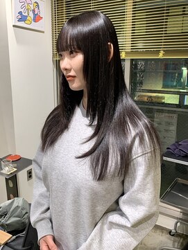 艶髪ストレート