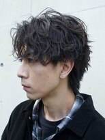 フィフスパーク(fifth PARK)&nbsp;大人色気ツイストスパイラルパーマメンズカットビジネスマン渋谷