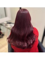 ソレイユ(Soleil)&nbsp;ボルドー/ブリーチなしピンク/ワンカラー/暖色カラー