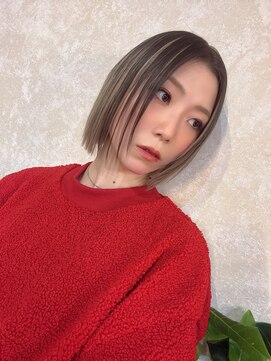 ヴェチカ 京橋店(Vechika) ボブ/切りっぱなしボブ/フェイスフレーミング