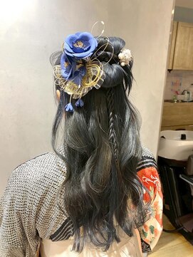 アース モード 新小岩店(EARTH/M) 卒業式着付け×ヘアセット
