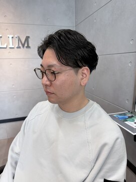 リム(LIM) ビジネスパーマ×ナチュラルフェード