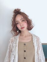 リオラヘアー(Liora hair)&nbsp;ショートアレンジ/団子ヘア/ヘアセット/天神