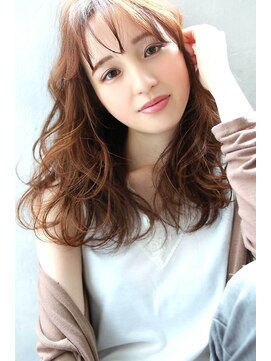 ブラン 天王寺(Blanc) 【Blanc/天王寺】無造作カール/くせ毛風/大人かわいいセミロング