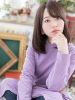 カバーヘア ブリス 大宮西口(COVER HAIR bliss)&nbsp;*bliss大宮*斜めバング♪大人かわいい小顔ストレートa!