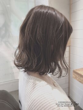 オル バイ ヘッドライト 松戸店(OLu by HEADLIGHT) 【OLu】小顔大人かわいいN.カラー透明感ロブ☆