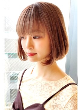 レウナ 外苑前(Reuna) 30代・40代に人気大人可愛いワンカールボブ