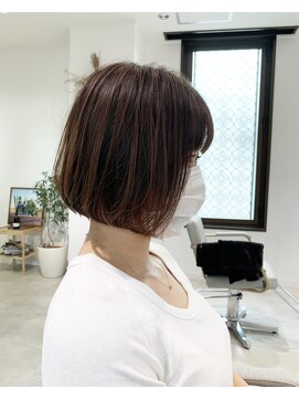 ヨーク(YOKE) 【 YOKE 】TAKUYA カットラインにこだわったミニボブ