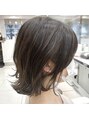 アッシュ 桜新町店(Ash)&nbsp;切りっぱなし外はねボブ