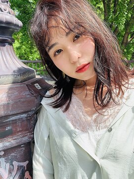 イズ(iss) #前髪パーマ #パーマロブ #外ハネパーマ