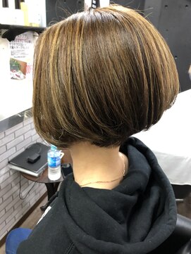 ヘアー クリエイション アミー あびこ店(Hair Creation ami) カラーメッシュ