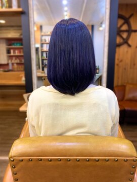 トルチェ(toRtue) パープルグレー　ネイビーパープル