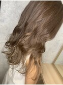 ナチュラルカラーで華やかに