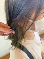 リミックスヘア(REMIX HAIR) earring color × ice green★