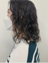 キー(kii) パーマスタイル ミディアム 福岡 天神 今泉 薬院