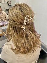 フォーディー(for D)&nbsp;Hair Salon for D ×　ハーフアップアレンジ