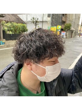 ハシゴ(hasigo.) 波巻きパーマ　大阪メンズパーマ