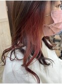 【2023春夏】インナーカラー・PINKラベンダーブラウン
