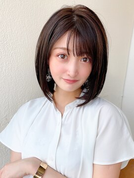 アフロート エル 錦糸町(AFLOAT L) チャコールグレー/小顔立体補正カット/ウルフ/クールショート