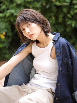 ショコラ ウメダ(Chocolat UMEDA) #美髪 #ネビージュ #エレガントボブ #大人女性