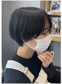 美髪/ネビージュ/大人かわいい/透明感ショート[恵比寿/代官山]