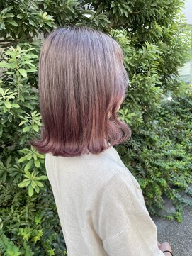 リノート バイ エゴル 名古屋(LINOET by ENGOL) 【LINOET名古屋】手島カミラ　ピンクグラデーション