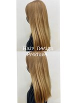 プロデュース 淵野辺店(Produce)&nbsp;ハイトーンミルクティー／ストレートヘア