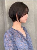 ◇美人ショート 顔周りカット 前髪 美髪矯正