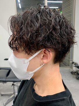 ジーニー 本厚木(Genie) センターパート/波巻き/ハイライト/マッシュパーマ/ウルフ