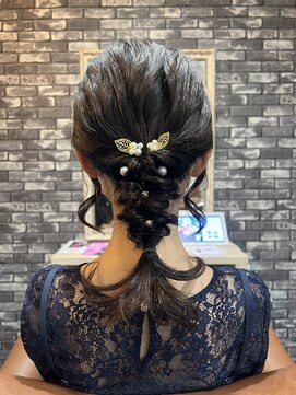 リリー シンジュク(Lilly) 【Lilly新宿】ヘアセット#編みおろし