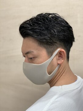 プラウド(PROUD) 七三　オールバック　田町　理容室　顔剃り　床屋　ツーブロック