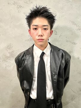 ノラジャーニー(NORA Journey) ベリショスパイキーショートべリーショートアップバングメンズ