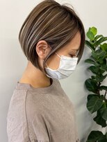 ジルブラン 横浜関内(JIL BLAN)&nbsp;ハイライトバレイヤージュダブルカラーケアプリーチ30代40代