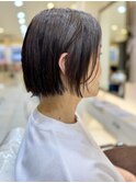 本八幡×切りっぱなしボブ×トリートメント×ショートスタイル