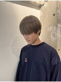 メンズもミルクティーカラー