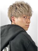 王道マッシュ×ハイトーンカラー