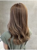 ナチュラルハイライト ブリーチ1回