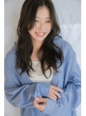 【ニュアンススタイル♪】センターパート×オリーブアッシュ
