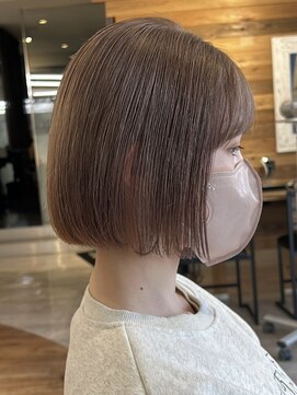 サロンドジョー(salon de joe) ミルクティーベージュダブルカラーハイトーンカラーケアブリーチ