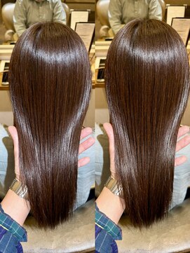 トリート 南行徳本店(TREAT) 髪質改善カラー×ラベンダーベージュ/南行徳