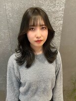 ラドゥーブル(LA DOUBLE) 韓国風コテ巻き オリーブグレージュ